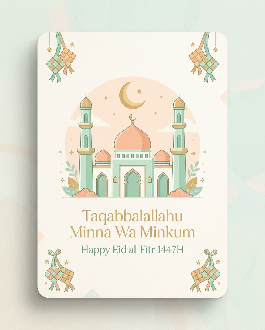 kakak.ai Greeting Cards preview — AI greeting card